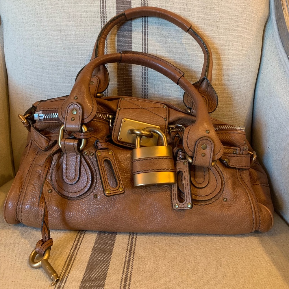 100% authentic Chloe Paddington Bag.